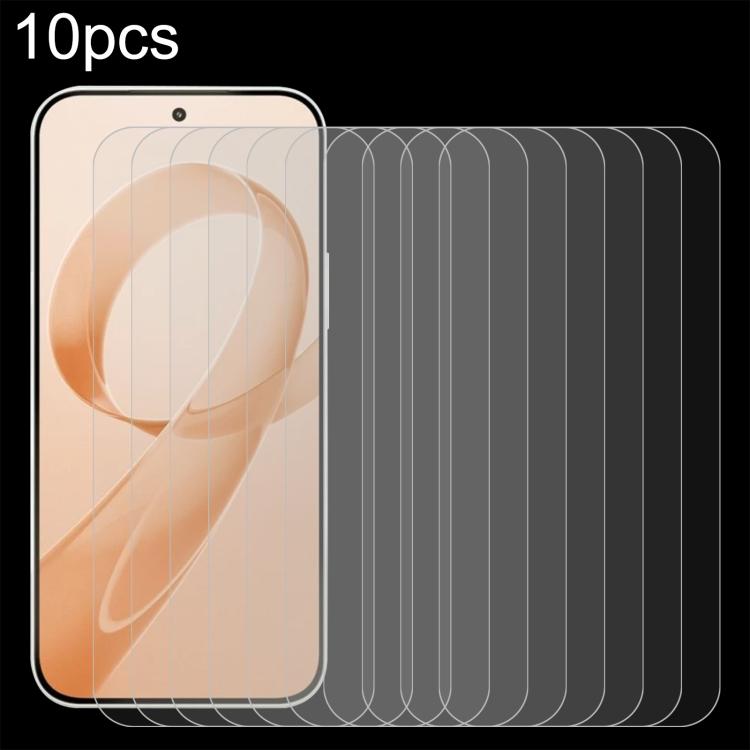 10pcs 0.26mm 9H 2.5D Tempered Glass Film — For Xiaomi 17