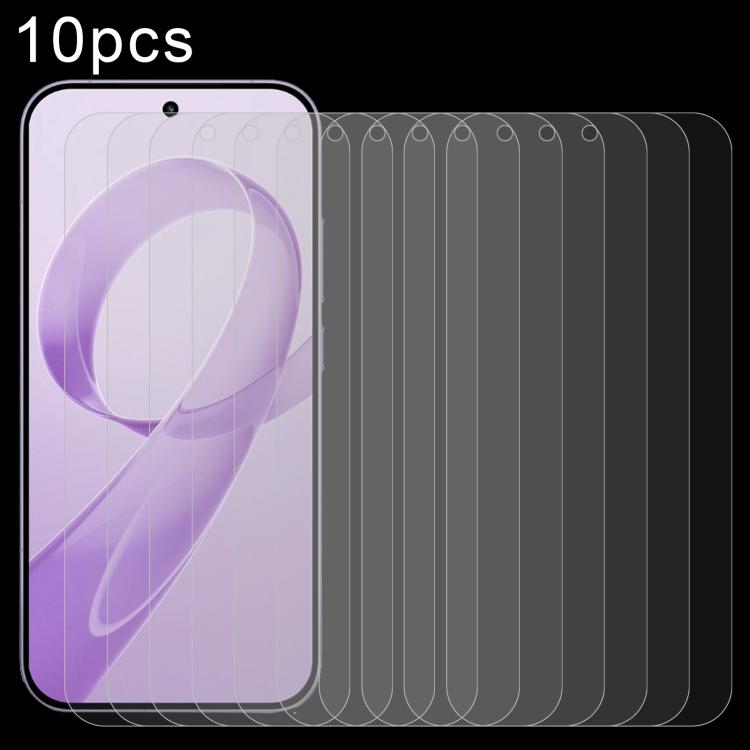 10pcs 0.26mm 9H 2.5D Tempered Glass Film — For Xiaomi 17 Pro