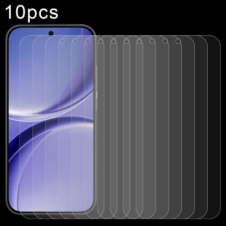 10pcs 0.26mm 9H 2.5D Tempered Glass Film — For Redmi K90