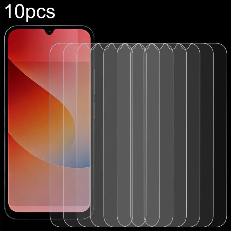 10pcs 0.26mm 9H 2.5D Tempered Glass Film — For Xiaomi Poco X8 Pro 5G