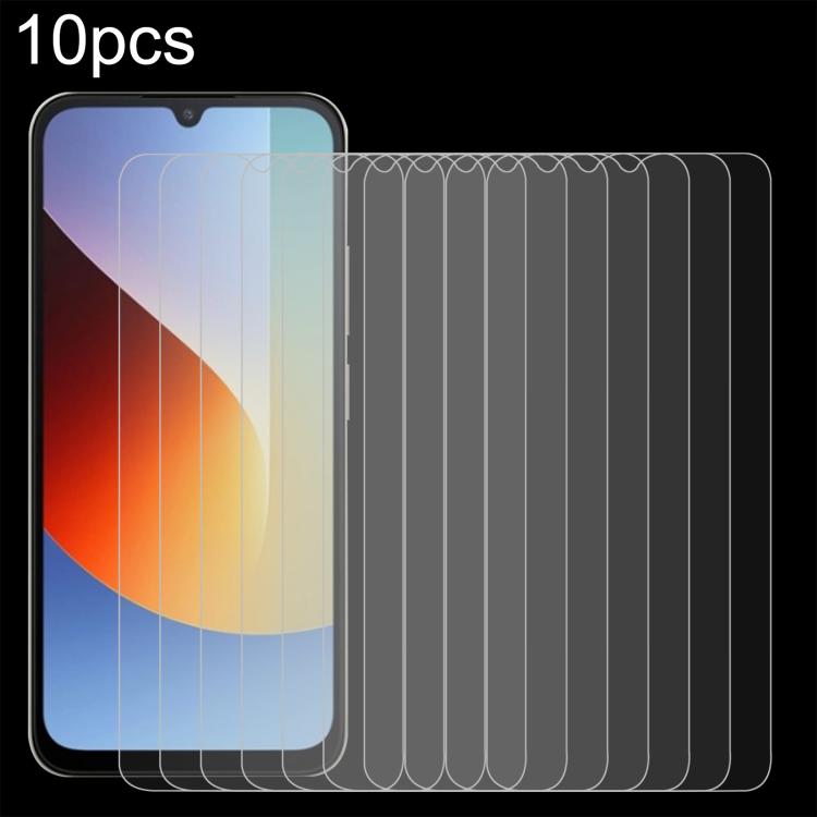 10pcs 0.26mm 9H 2.5D Tempered Glass Film — For Redmi Note 15 Special 5G