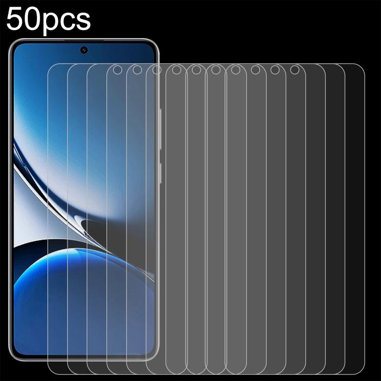50pcs 0.26mm 9H 2.5D Tempered Glass Film — For Xiaomi Poco C75 5G