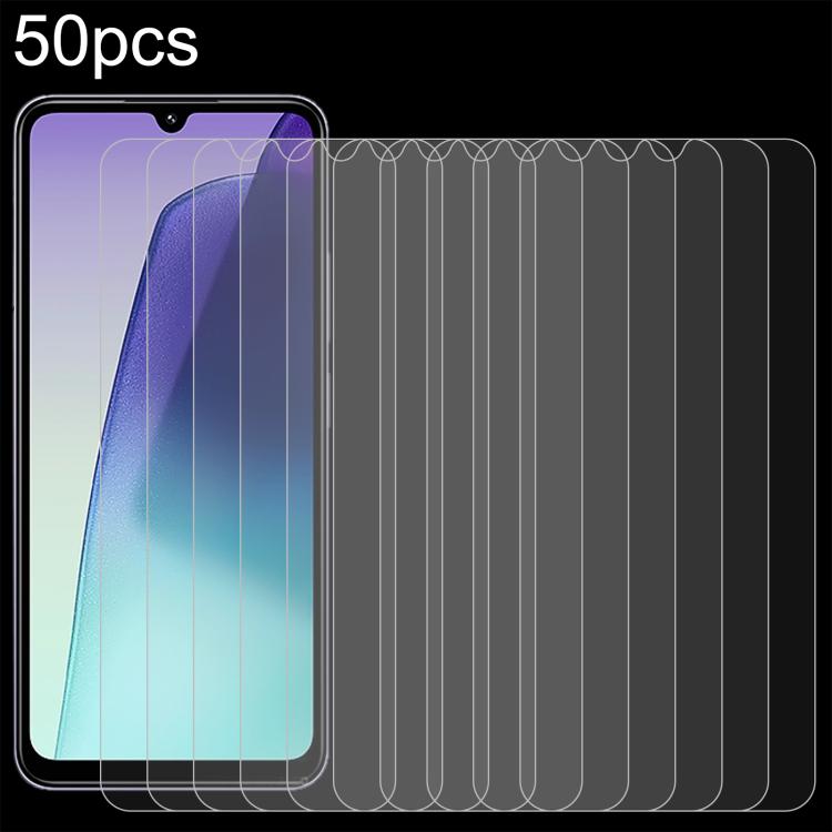 50pcs 0.26mm 9H 2.5D Tempered Glass Film — For Xiaomi Poco F7 Pro