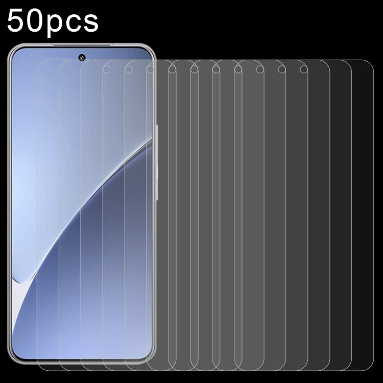 50pcs 0.26mm 9H 2.5D Tempered Glass Film — For Xiaomi Poco C85 4G