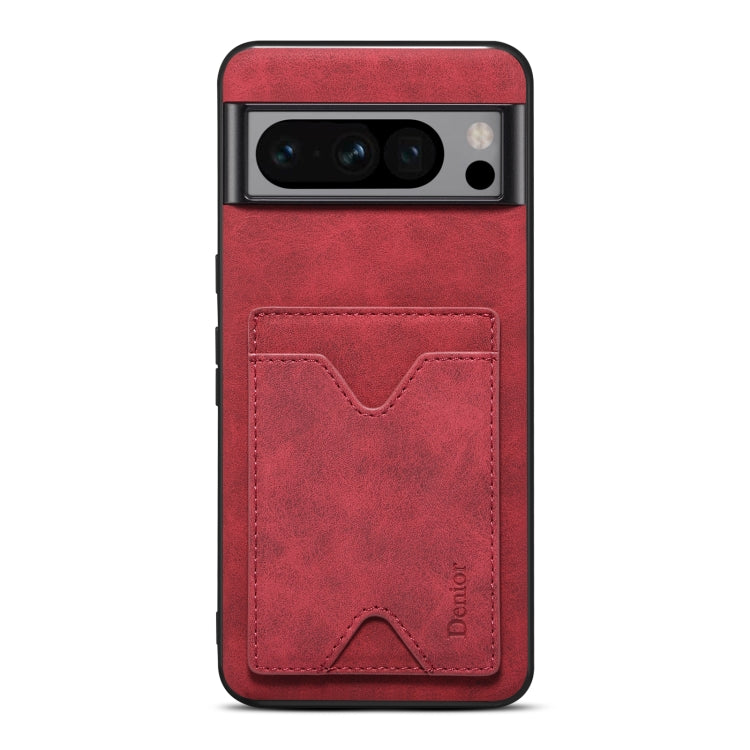 Denior PU Back Cover Card Slot Holder Phone Case
