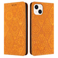 Ethnic Embossed Adsorption Leather Phone Case
