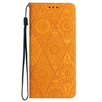 Ethnic Embossed Adsorption Leather Phone Case