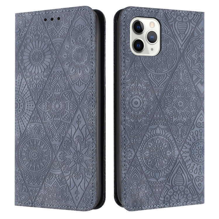 Ethnic Embossed Adsorption Leather Phone Case