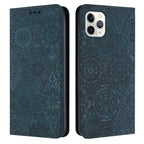 Ethnic Embossed Adsorption Leather Phone Case