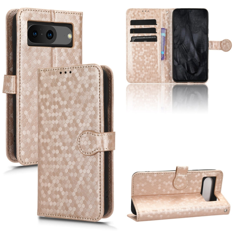 Honeycomb Dot Texture Leather Phone Case