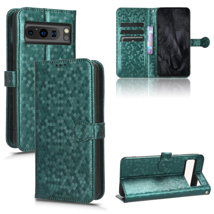 Honeycomb Dot Texture Leather Phone Case