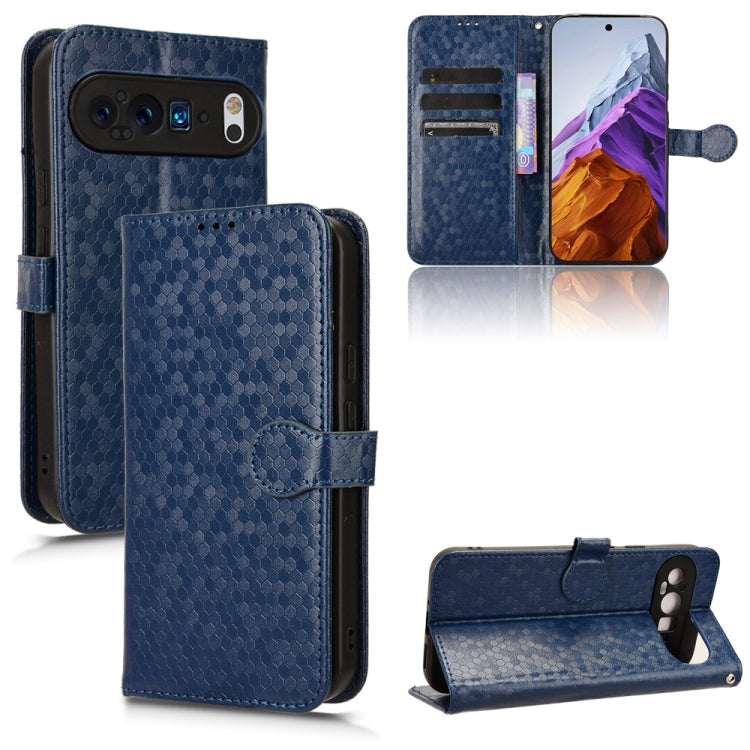 Honeycomb Dot Texture Leather Phone Case