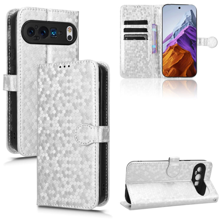 Honeycomb Dot Texture Leather Phone Case