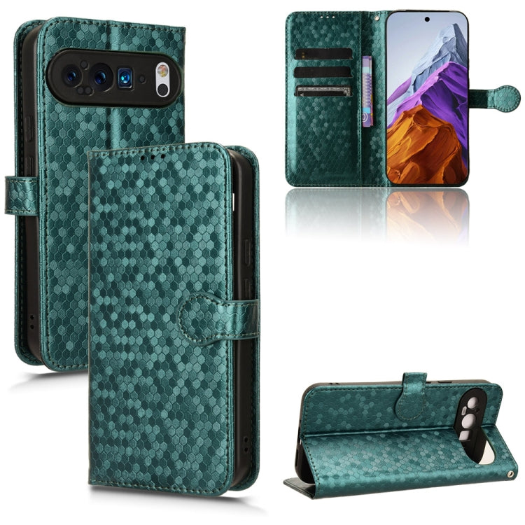 Honeycomb Dot Texture Leather Phone Case