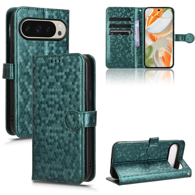 Honeycomb Dot Texture Leather Phone Case