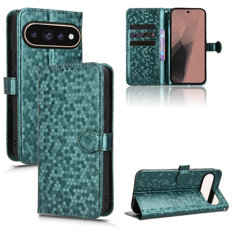 Honeycomb Dot Texture Leather Phone Case