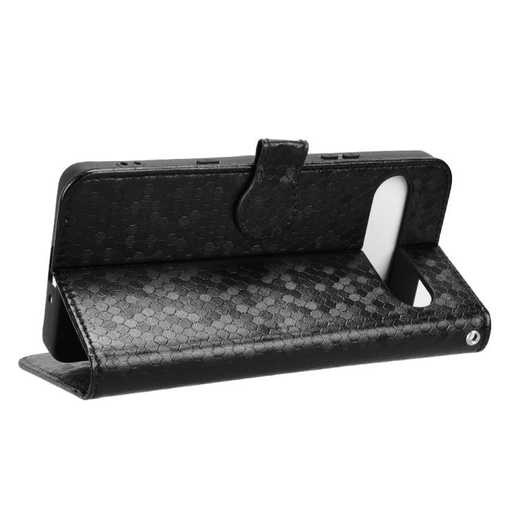 Honeycomb Dot Texture Leather Phone Case