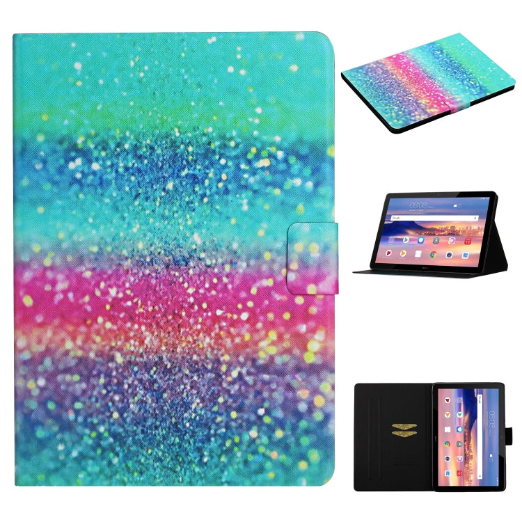 Colored Drawing Pattern Horizontal Flip Leather Case with Holder & Card Slots — view 34