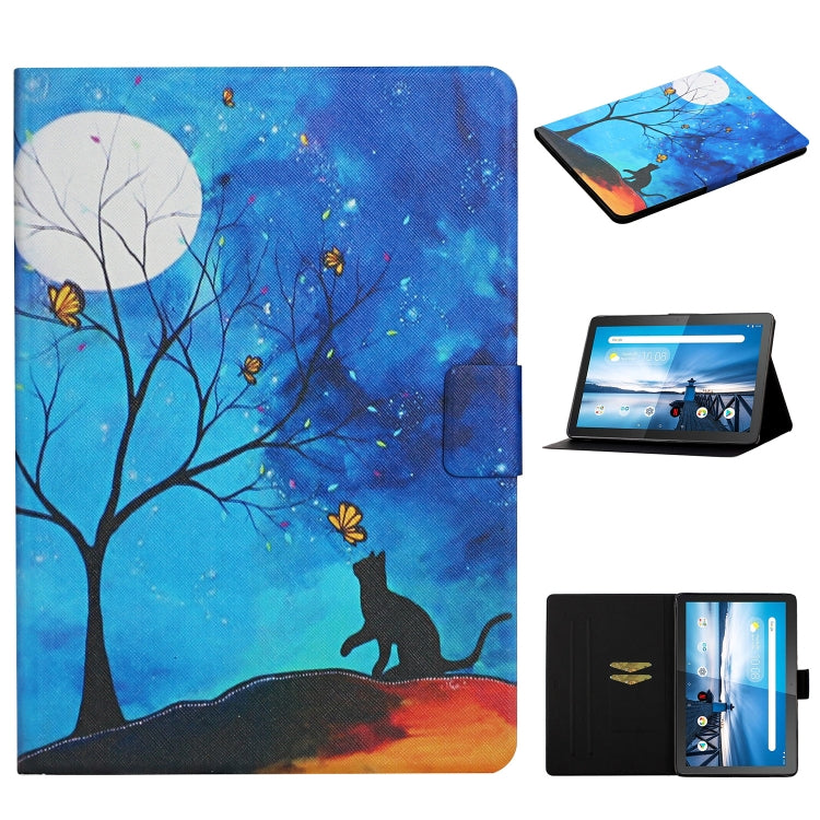 Colored Drawing Pattern Horizontal Flip Leather Case with Holder & Card Slots — For 8 inch Universal Tablet PC