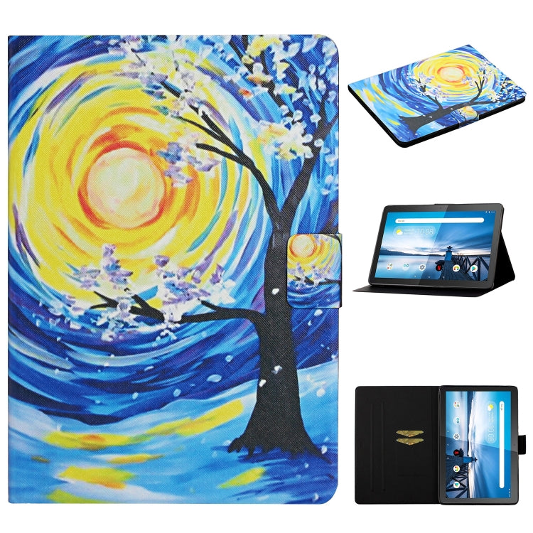 Colored Drawing Pattern Horizontal Flip Leather Case with Holder & Card Slots — view 17