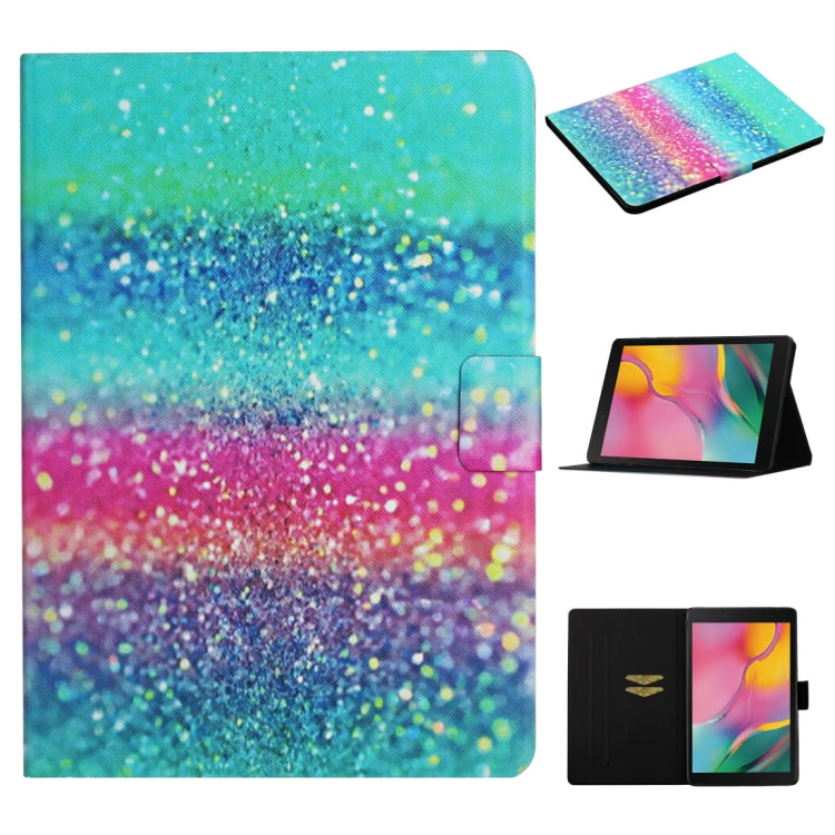 Colored Drawing Pattern Horizontal Flip Leather Case with Holder & Card Slots — view 36