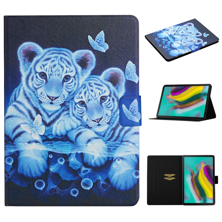 Colored Drawing Pattern Horizontal Flip Leather Case with Holder & Card Slots — view 28