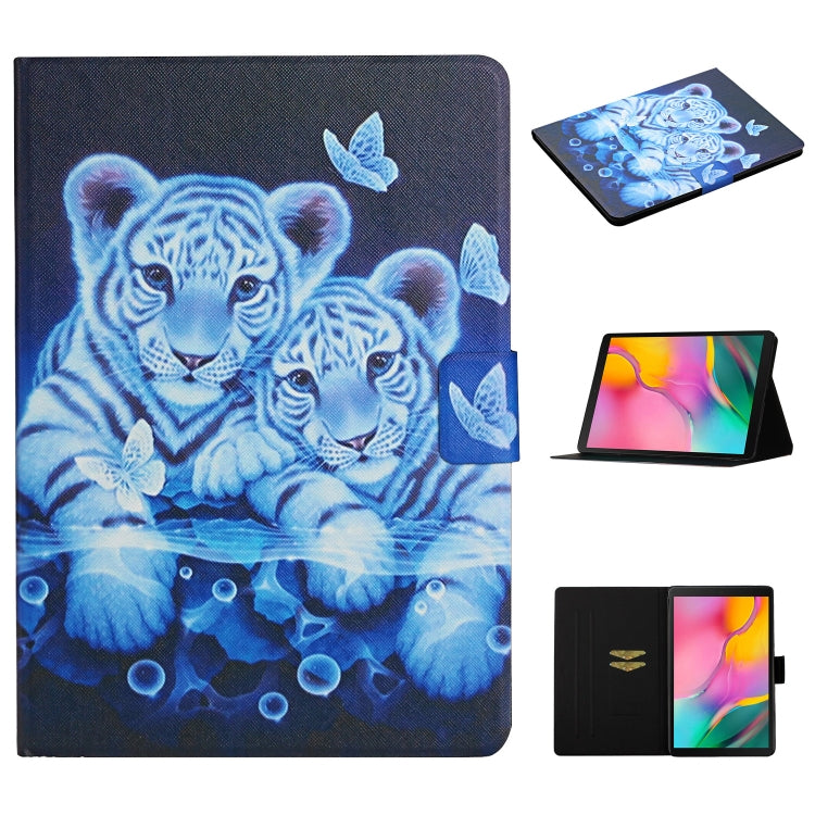 Colored Drawing Pattern Horizontal Flip Leather Case with Holder & Card Slots — view 29