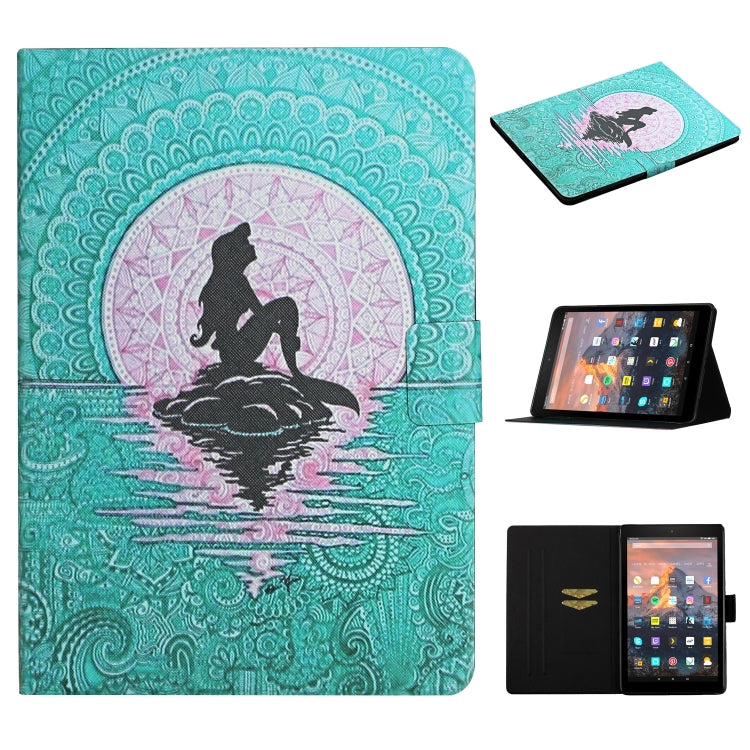 Colored Drawing Pattern Horizontal Flip Leather Case with Holder & Card Slots — view 60