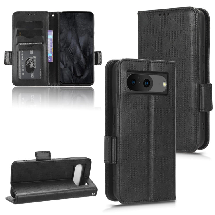 Symmetrical Triangle Pattern Leather Phone Case