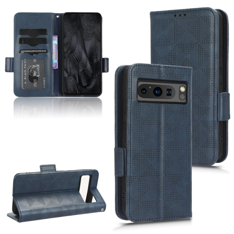 Symmetrical Triangle Pattern Leather Phone Case