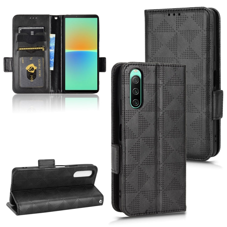 Symmetrical Triangle Pattern Leather Phone Case