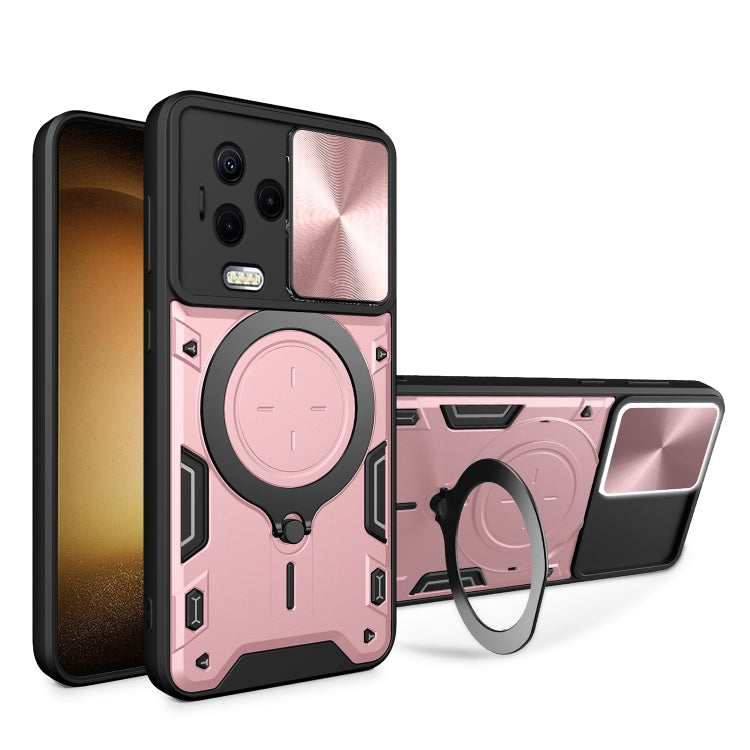 CD Texture Sliding Camshield Magnetic Holder Phone Case — view 43
