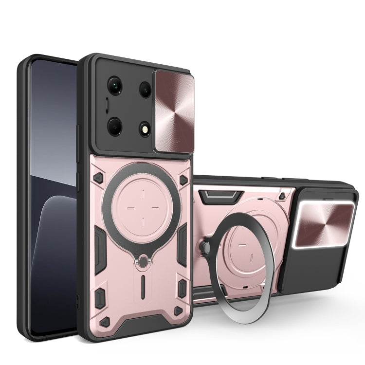 CD Texture Sliding Camshield Magnetic Holder Phone Case — view 25