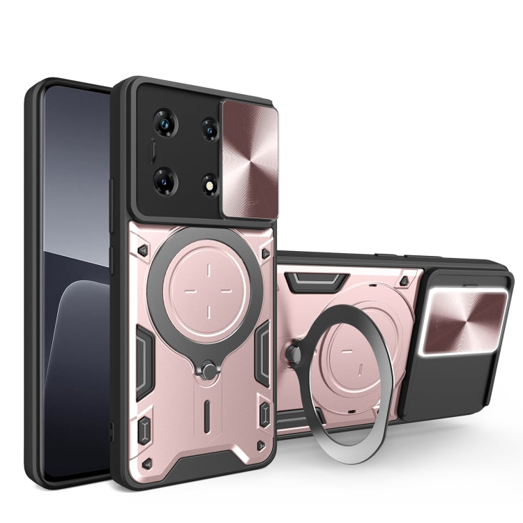 CD Texture Sliding Camshield Magnetic Holder Phone Case — view 31