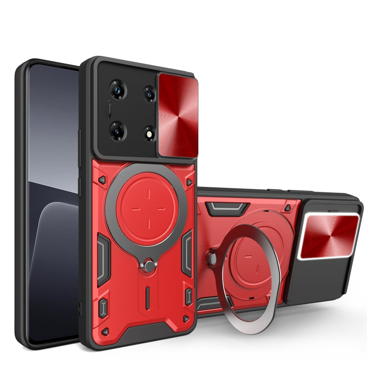 CD Texture Sliding Camshield Magnetic Holder Phone Case — view 33
