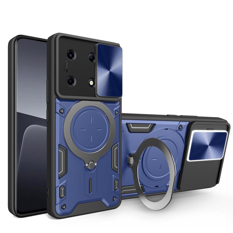 CD Texture Sliding Camshield Magnetic Holder Phone Case — view 40