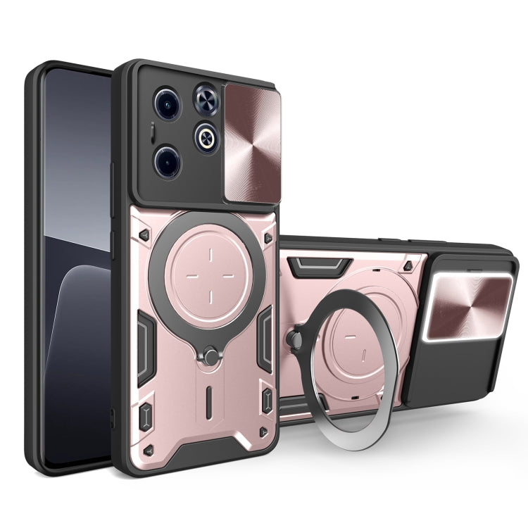 CD Texture Sliding Camshield Magnetic Holder Phone Case — view 19