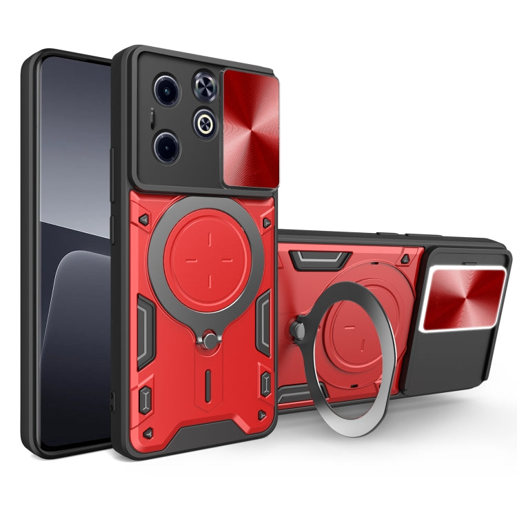 CD Texture Sliding Camshield Magnetic Holder Phone Case — view 21