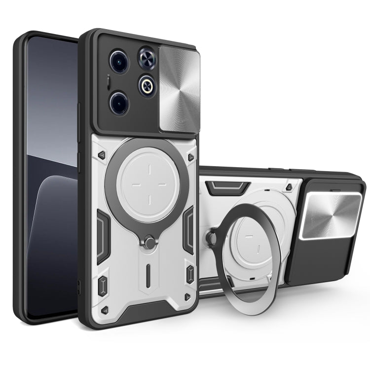 CD Texture Sliding Camshield Magnetic Holder Phone Case — view 23
