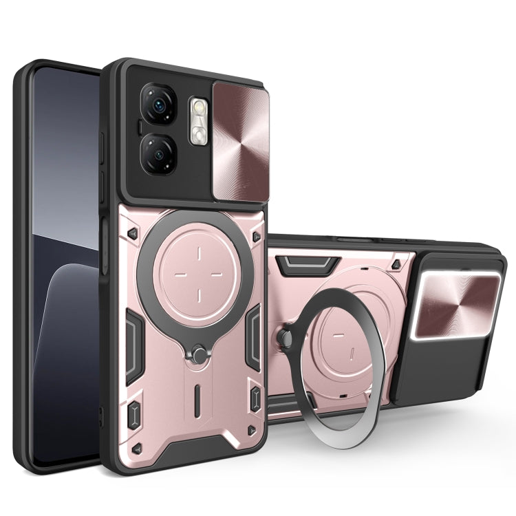 CD Texture Sliding Camshield Magnetic Holder Phone Case — view 49
