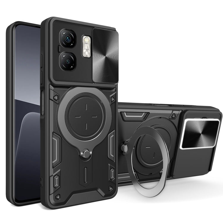 CD Texture Sliding Camshield Magnetic Holder Phone Case — view 50