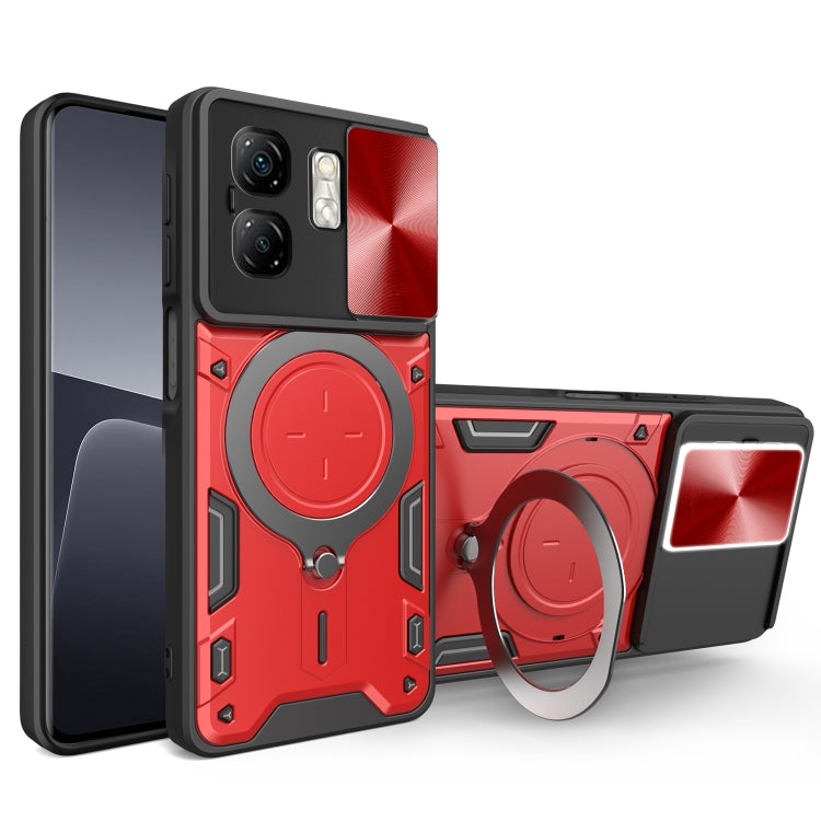 CD Texture Sliding Camshield Magnetic Holder Phone Case — view 51
