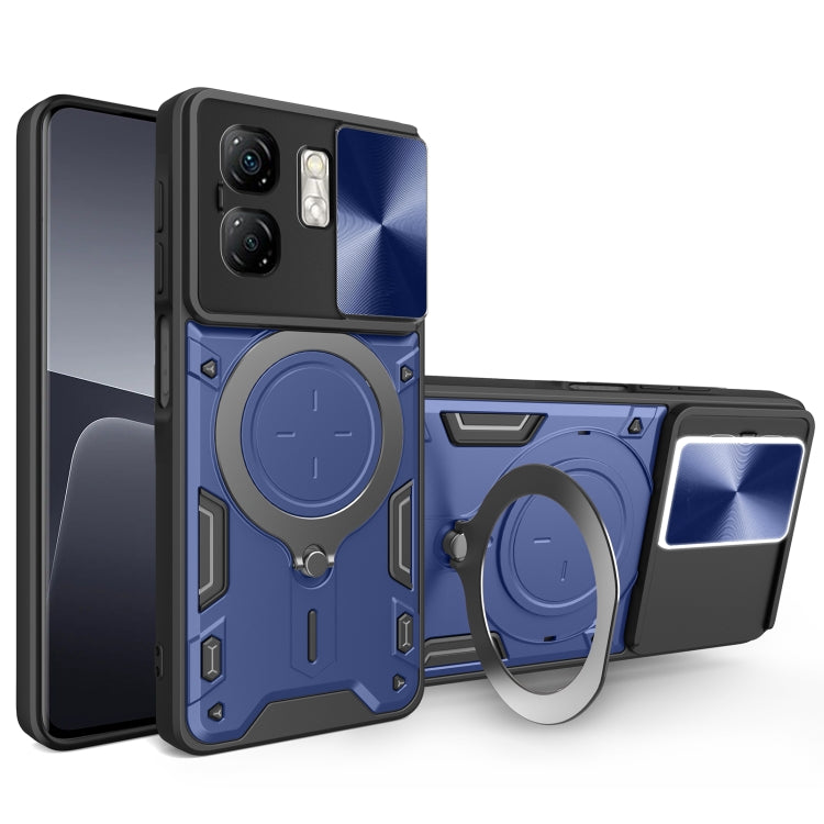 CD Texture Sliding Camshield Magnetic Holder Phone Case — view 52