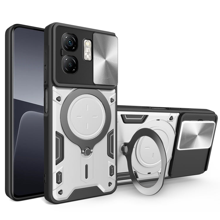 CD Texture Sliding Camshield Magnetic Holder Phone Case — view 53