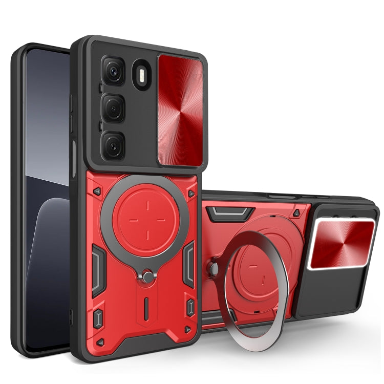 CD Texture Sliding Camshield Magnetic Holder Phone Case — view 57