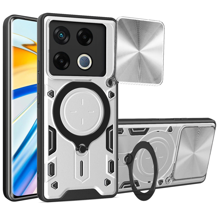 CD Texture Sliding Camshield Magnetic Holder Phone Case — view 17