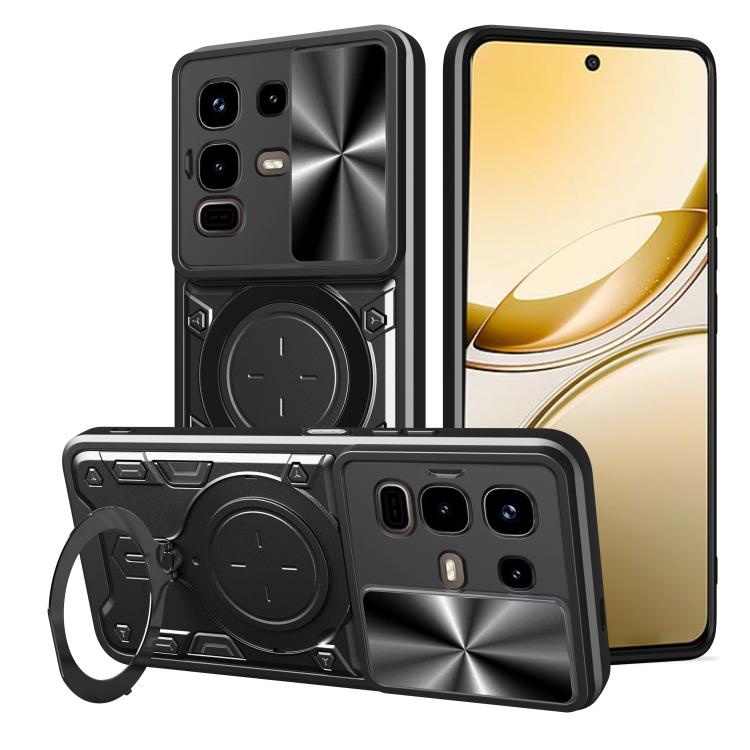 CD Texture Sliding Camshield Magnetic Holder Phone Case — view 39