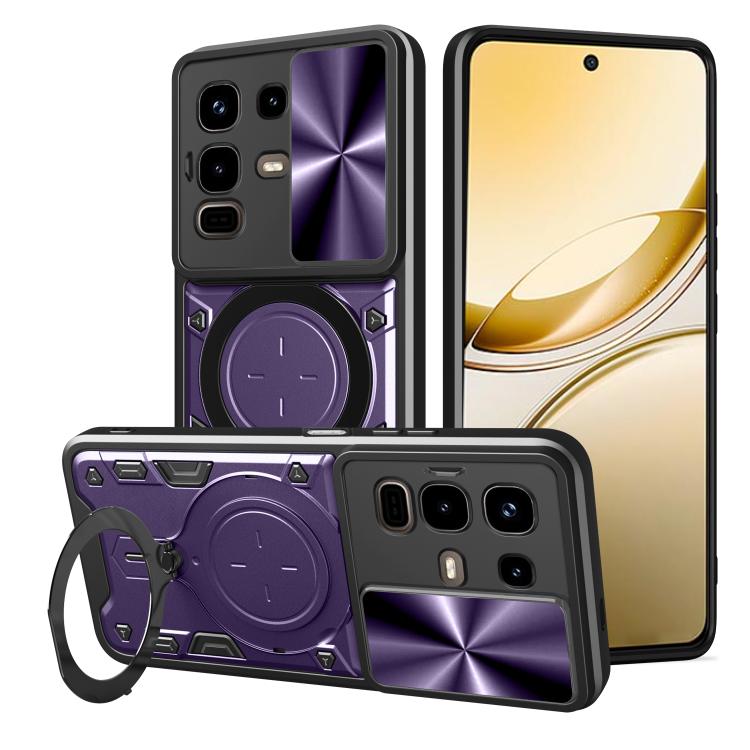 CD Texture Sliding Camshield Magnetic Holder Phone Case — view 42
