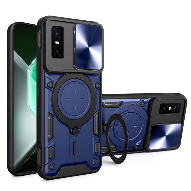 CD Texture Sliding Camshield Magnetic Holder Phone Case — view 35
