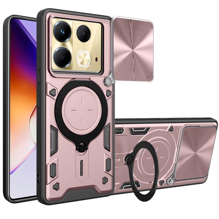 CD Texture Sliding Camshield Magnetic Holder Phone Case — view 61